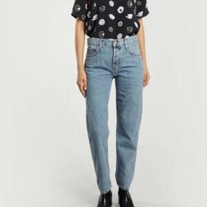 CURRENT ELLIOTT Blue Mom Jeans